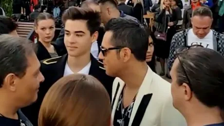 Fiul lui Ştefan Bănică Jr, asemănare izbitoare cu tatăl său. Cel mai frumos din liceu – FOTO