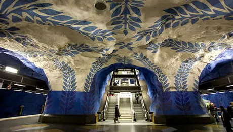 Top 10: Cele mai impresionante statii de metrou (Foto)
