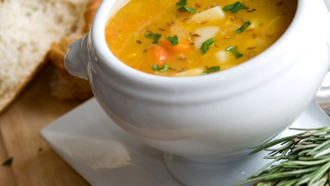 ciorba de pui a la grec