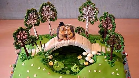 Torturi personalizate, pentru nunti ciudate (Poze)