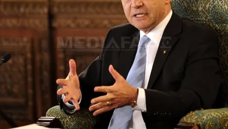 Traian Basescu, in vizita la Rosia Montana