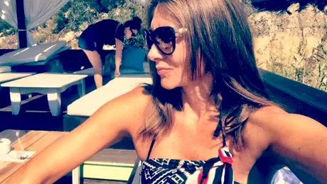 Romaniţa Iovan, în toată splendoarea la plajă – FOTO