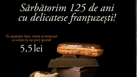 Brutăriile Paul sărbătoresc 125 de ani de tradiţie franţuzească