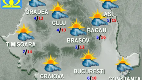 Vremea.Apropo.ro: Încă e cald, dar nu mai ține mult! Urmează frig și ploi…
