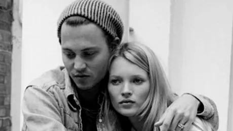 Kate Moss și Johnny Depp, din nou un cuplu