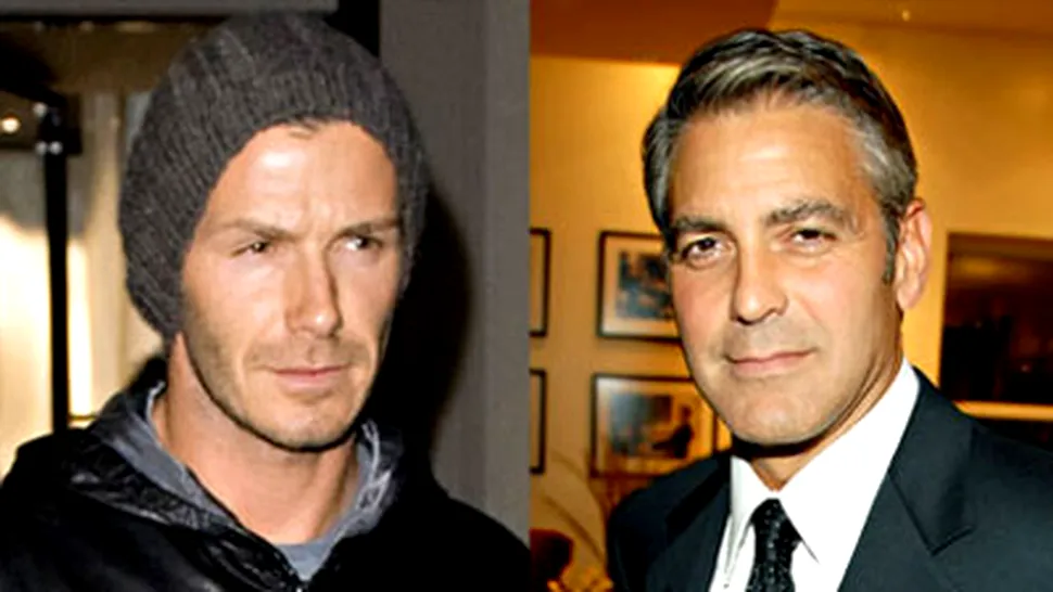 Beckham stă în gazdă la Clooney