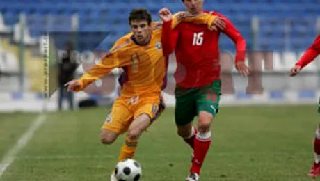 Tineret: Romania – Bulgaria 1-1 (Prosport)