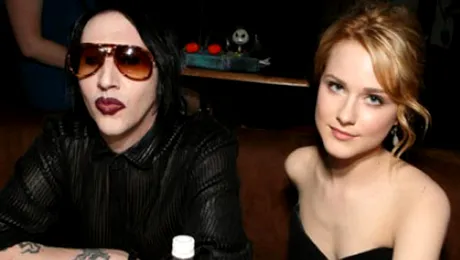 Marilyn Manson şi Evan Rachel Wood s-au despărţit