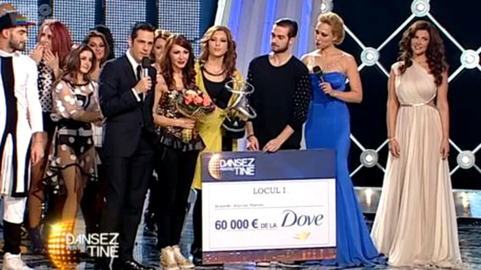 Ilica Vandici și Răzvan sunt câștigătorii „Dansez pentru tine