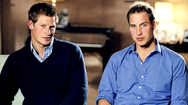 printul harry si printul william