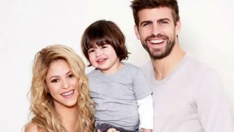 Cât seamănă băieţelul cel mic al Shakirei cu Gerard Pique!
