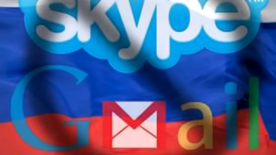 FSB vrea sa interzica folosirea Gmail si Skype in Rusia. Guvernul neaga!