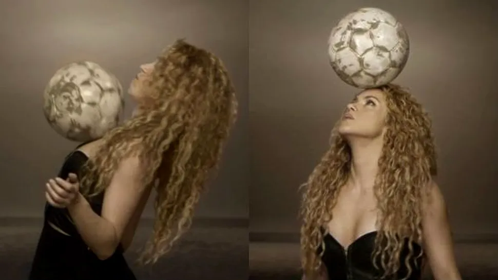 Shakira face STOP PE PIEPT în noul clip dedicat CM de Fotbal 2014
