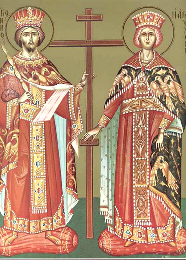 Sfintii Imparati Constantin si Elena au fost buni crestini