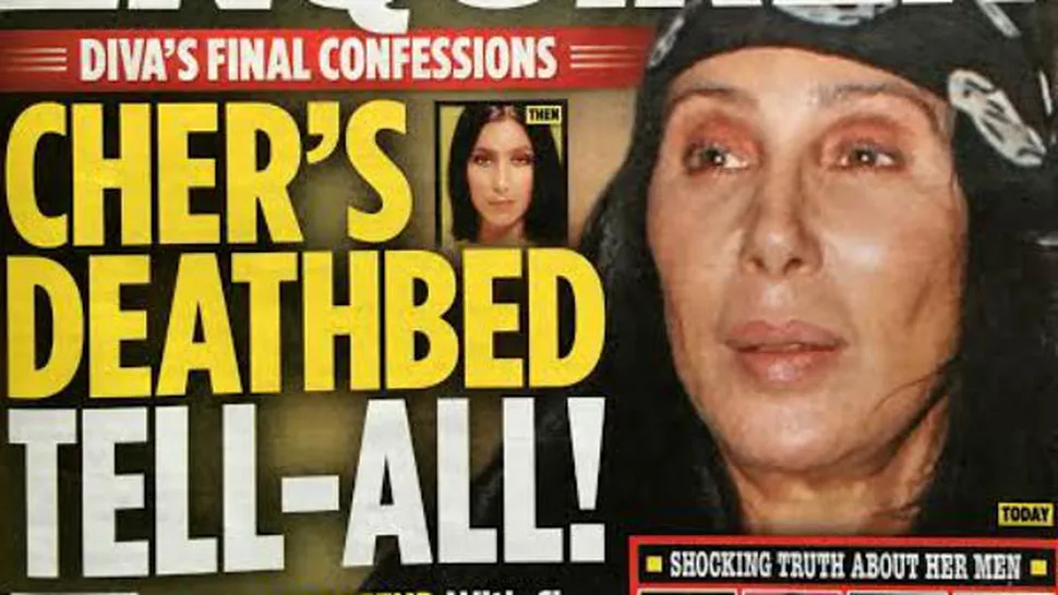 
Cher, confesiuni şocante de pe patul de moarte! 
