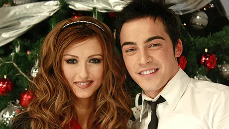 Andreea Balan canta in duet cu Petrisor Ruge, de Craciun