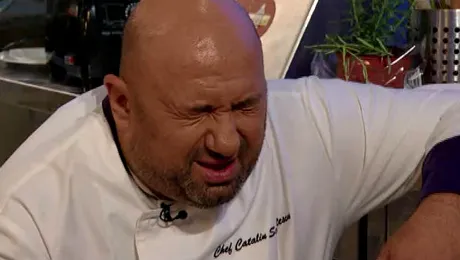 Moment de panică: Lui chef Scărlătescu i se face rău chiar în emisiune – FOTO