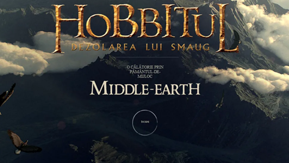 Harta interactivă a Pământului de Mijloc: pornește pe urmele lui Bilbo Baggins!