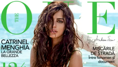 Catrinel Menghia, pe coperta The ONE de iunie