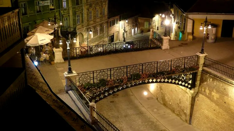 Podul din Sibiu unde iti testezi virginitatea