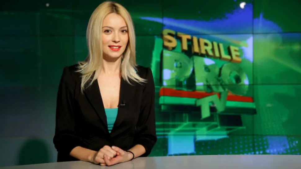 SCHIMBARE-ŞOC! Diana Dumitrescu prezintă Ştirile PRO TV