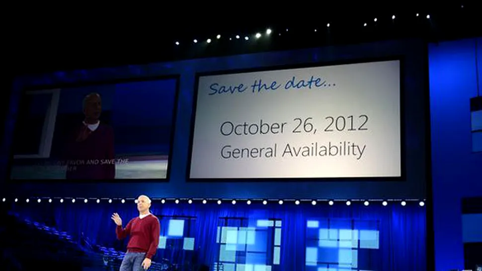 Windows 8 se va lansa oficial pe 26 octombrie