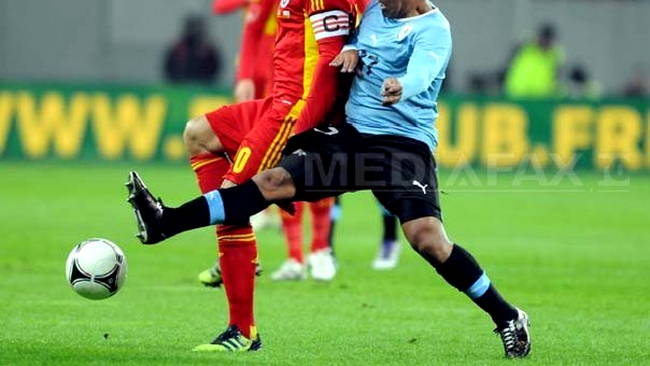 România - Uruguay, scor 1-1, într-un meci amical