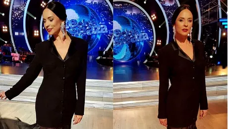 “Eşti foarte frumoasă, arăţi minunat!” Mihaela Rădulescu şi Andreea Marin, apariţii elegante la Uite cine dansează – FOTO