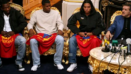 Steaua si-a prezentat noii jucatori