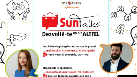 Dezvoltare personală: Seminarii gratuite cu Tedy Necula şi Adelina Toncean