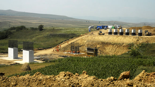 Autostrada Transilvania - santier