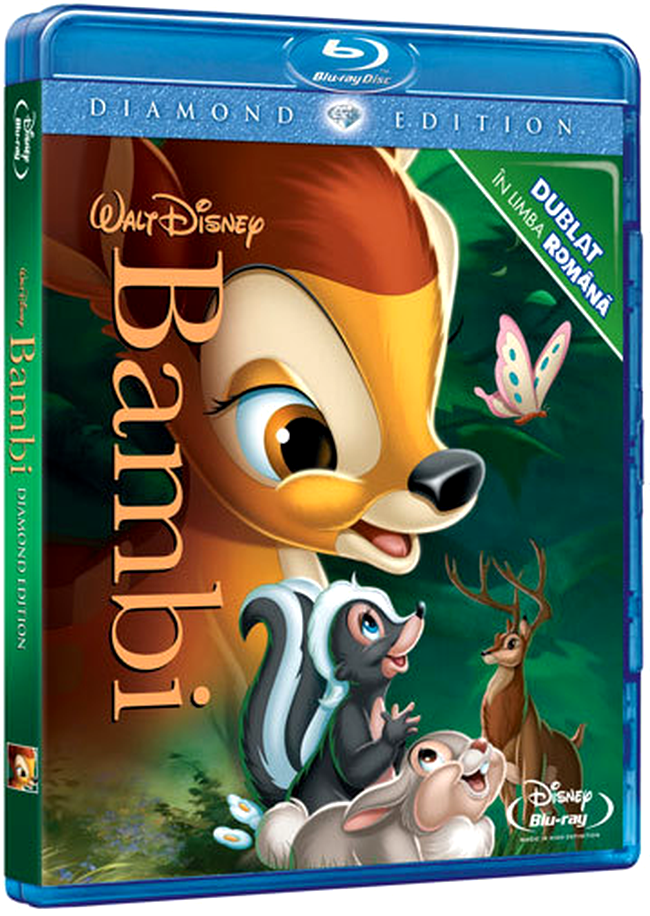 "Bambi", in premiera, pe BLU-RAY si DVD