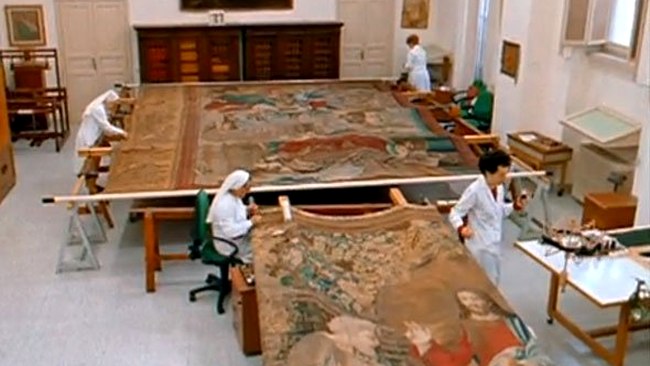 Sala de reconditionare tapiserii