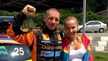 Octavia Geamănu, copilotul unui campion de raliu