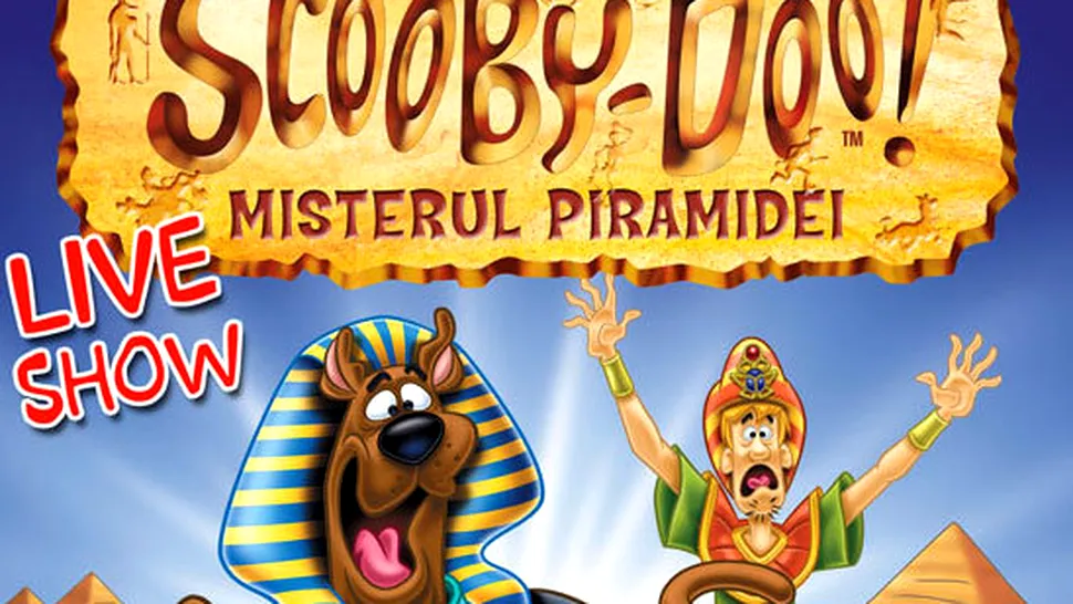Scooby Doo Live Show revine la Sala Palatului din București, pe 20 martie 2015