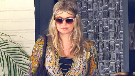 Fergie de la The Black Eyed Peas a născut