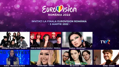Concurenții Eurovision din șapte țări, printre care Zdob și Zdub, invitați la finala selecției naționale
