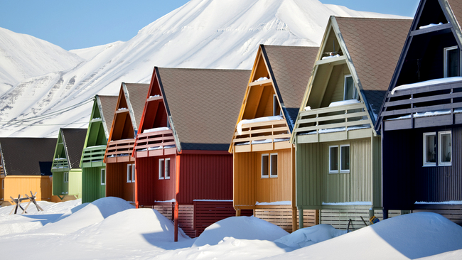 Longyearbyen, Svallbard, Norvegia