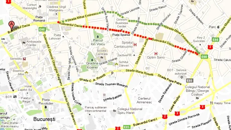 Fara masini intre Mosilor si Dorobanti, dar cu tramvaie pe Tunari