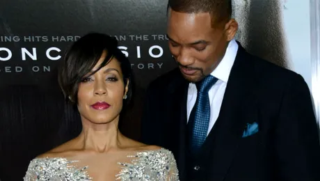 Soţia lui Will Smith, Jada Pinkett, transparentă pe covorul roşu!
