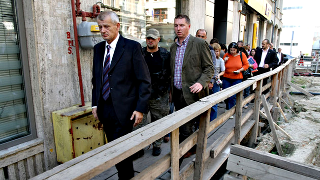 Primarul Capitalei, Sorin Oprescu, promite si o parcare in Centrul Istoric cu 800 de locuri