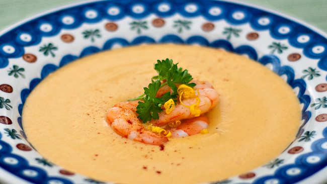 supa crema de creveti