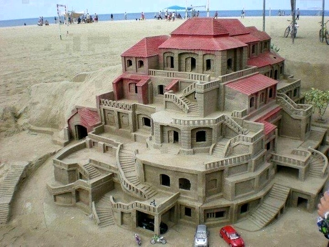 Mansion de nisip