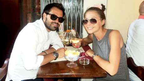 Irina Gologan a fost cerută de soţie la Veneţia