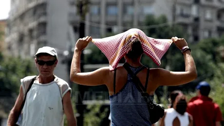 Bilantul caniculei din Capitala: 9 persoane cazute in strada si peste 360 de urgente