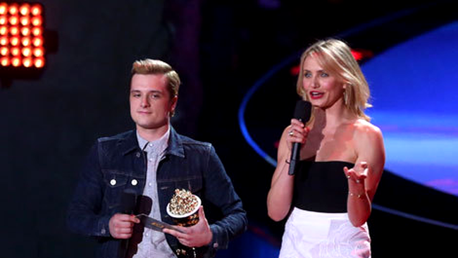 Josh Hutcherson si Cameron Diaz