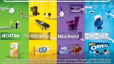 Biscuiţii preferaţi te ajută să câştigi!