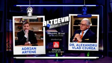 Profesorul Vlad Ciurea este invitat la podcastul ALTCEVA cu Adrian Artene