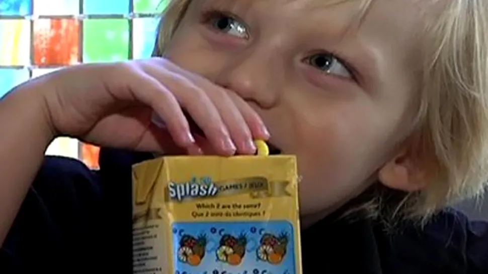Un copil de 4 ani, din SUA, este alergic la mancare