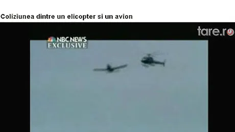 Accidentul dintre elicopter si avion din SUA, acum si VIDEO!